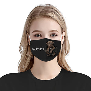 Pit Bull In Pocket EZ07 1907 Face Mask