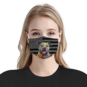 Pitbull Beware they will steal your heart EZ17 2905 Face Mask