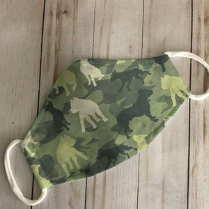 Pitbull Camo Pattern Army EZ16 0907 Face Mask