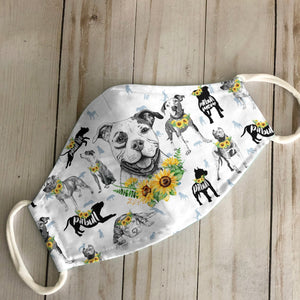 Pitbull Sunflower EZ07 2206 Face Mask