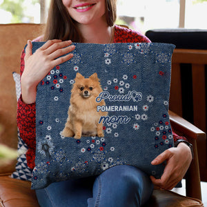 Pomeranian (2) Pround Mom-Pillow Case