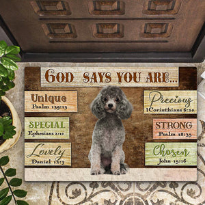 Poodle God Says You Are Doormat