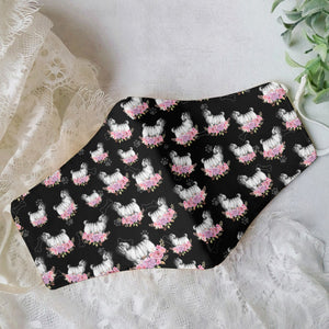 Premium Pug Pink Floral EZ09 0807 Face Mask