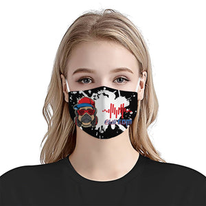 Pug Dog Chill EDM EZ17 2805 Face Mask