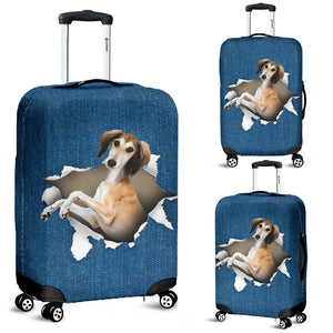 Saluki-Torn Paper Luggage Covers