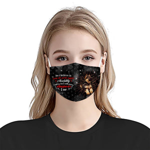 Shepherd I See Black EZ16 0907 Face Mask