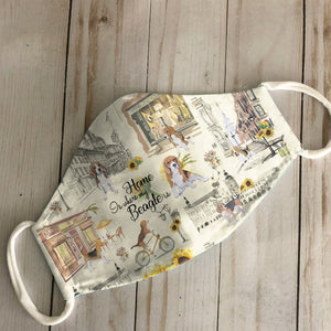 Urban, Sunflower And Beagle EZ07 2207 Face Mask