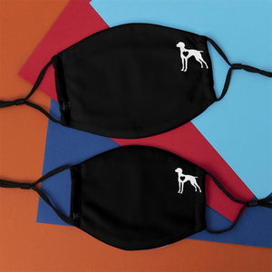 Vizsla Heart EZ07 2008 Face Mask