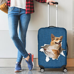 Welsh Corgi 3-Torn Paper Luggage Covers