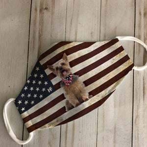 Yorkshire American Flag EZ03 1105 Face Mask