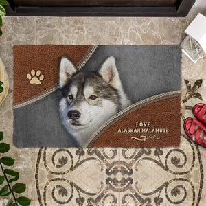 Bugybox 3D Alaskan Malamute Doormat