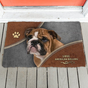 Bugybox 3D American Bulldog Doormat
