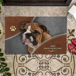 Bugybox 3D American Bulldog Doormat