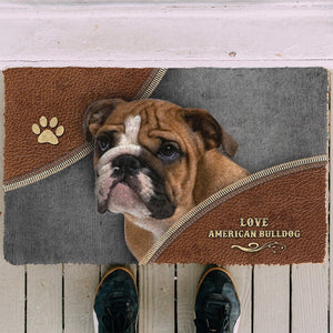 Bugybox 3D American Bulldog Doormat