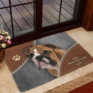 Bugybox 3D American Bulldog Doormat