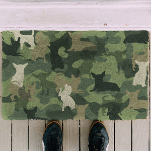 Bugybox 3D Chihuahua Camo Doormat