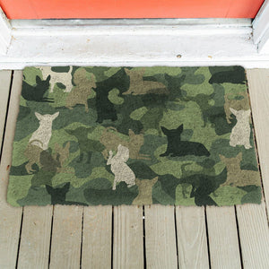 Bugybox 3D Chihuahua Camo Doormat