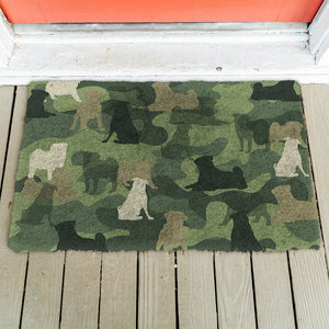 Bugybox 3D Pug Camo Doormat