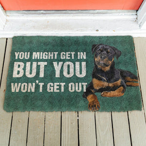Bugybox 3D Rottweiler You won't get out Doormat