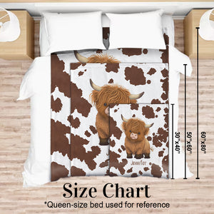 Just A Girl Who Loves Highland Cows - Personalized Blanket