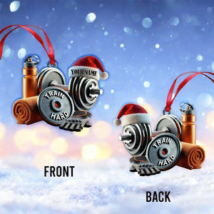 Custom Name Gym Personalized Acrylic Ornament Gymnastics Christmas Gift