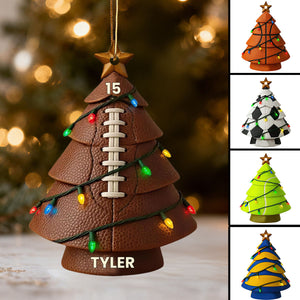 Customizable Christmas Tree, Personalized Custom Acrylic Ornament, Gift For Family and Friends
