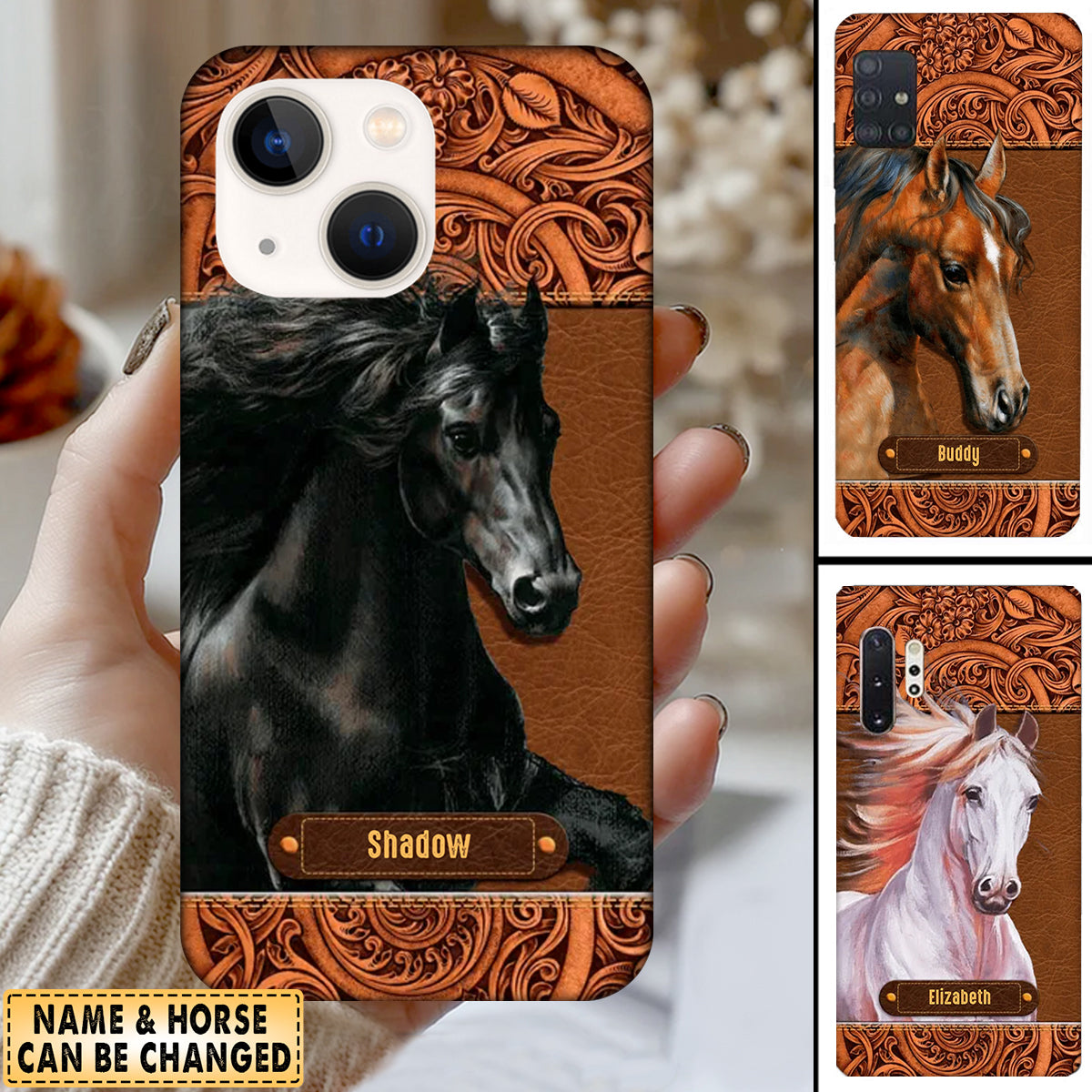 Personalized Horse Lover Phone Case
