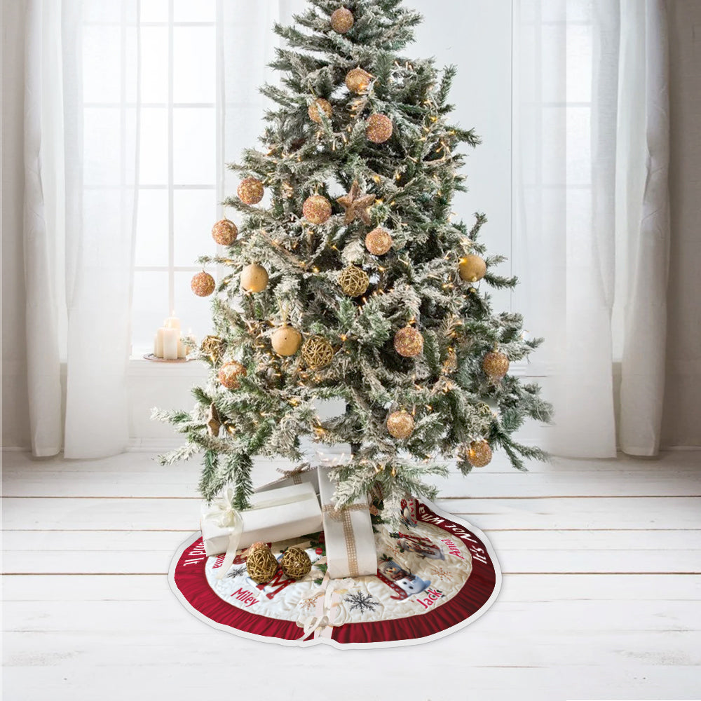 It's Not What's Under The Tree That Matters - Personalized Custom Family Tree Skirt