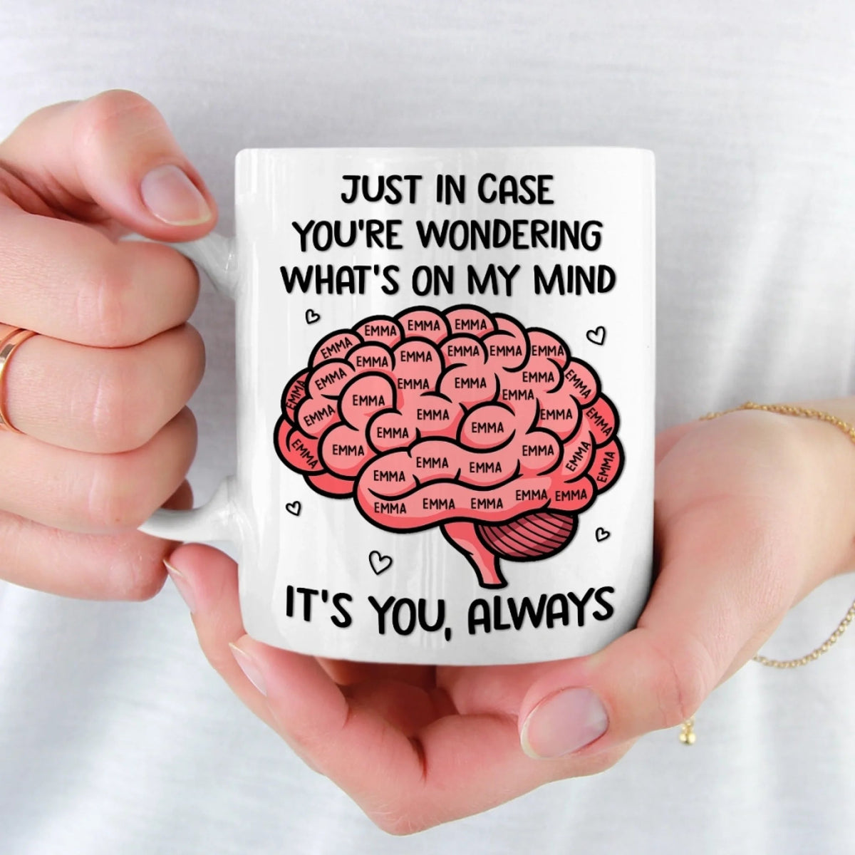 Custom Mug - Personalized Anniversary Wedding Gifts For Husband And Wife, Him And Her