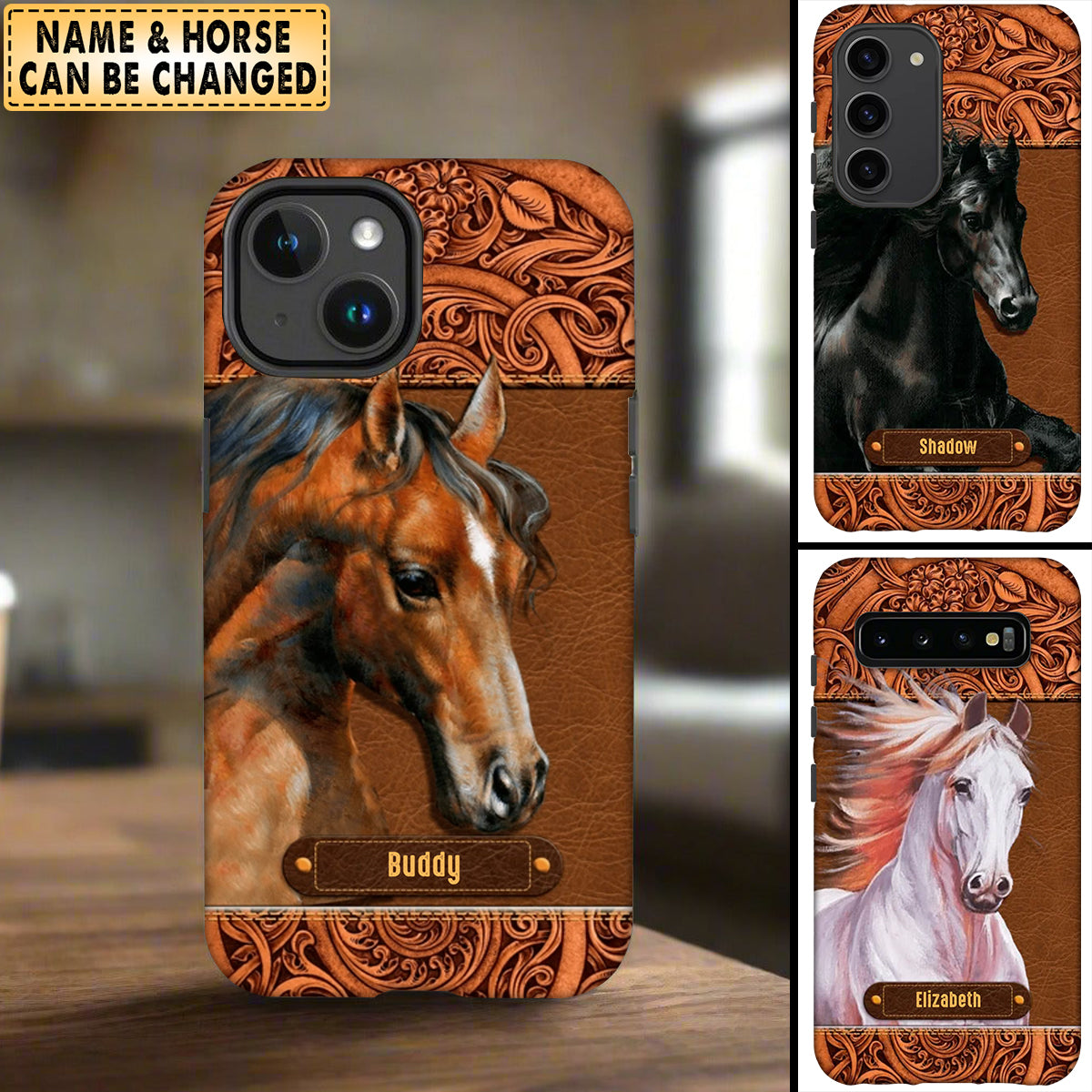 Personalized Horse Lover Phone Case
