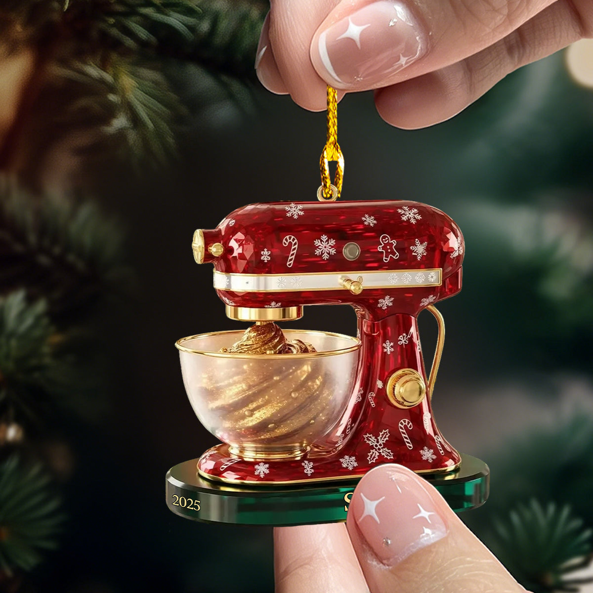 Baking Mixer - Personalized Baking Ornament Gifts For Baking Lovers