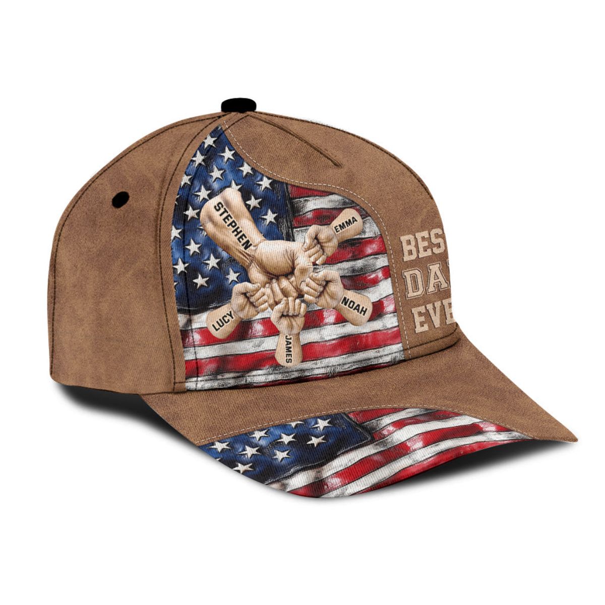 Best Dad Ever - Personalized Father Classic Cap