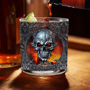 Cool Skull - Personalized Skull Whiskey Glass
