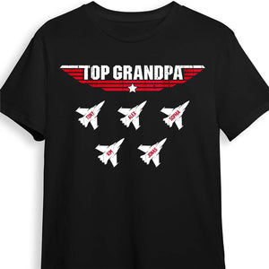 Personalized Gift Top Grandpa T-Shirt