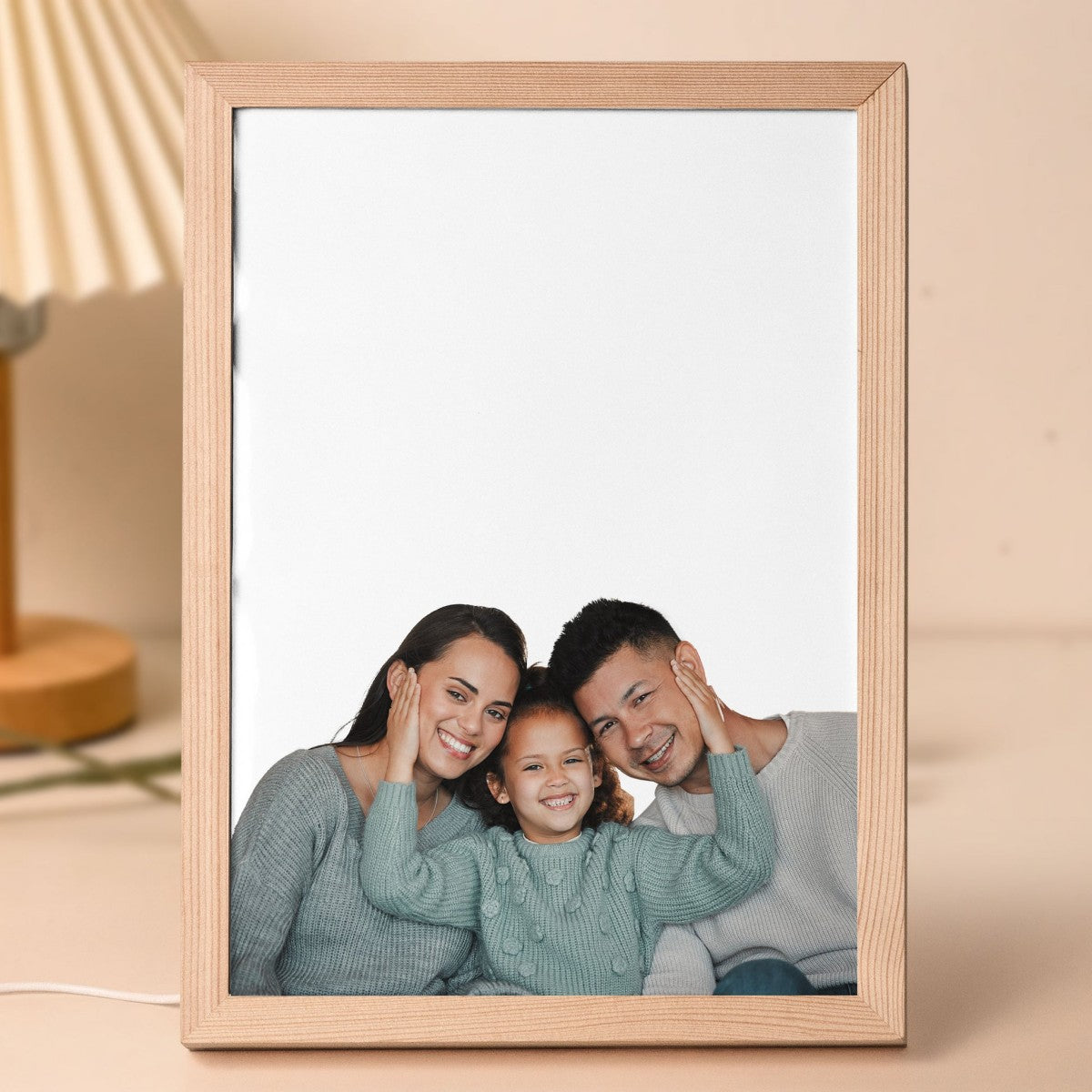 We're Always With You Personalized Light Up Photo Frame