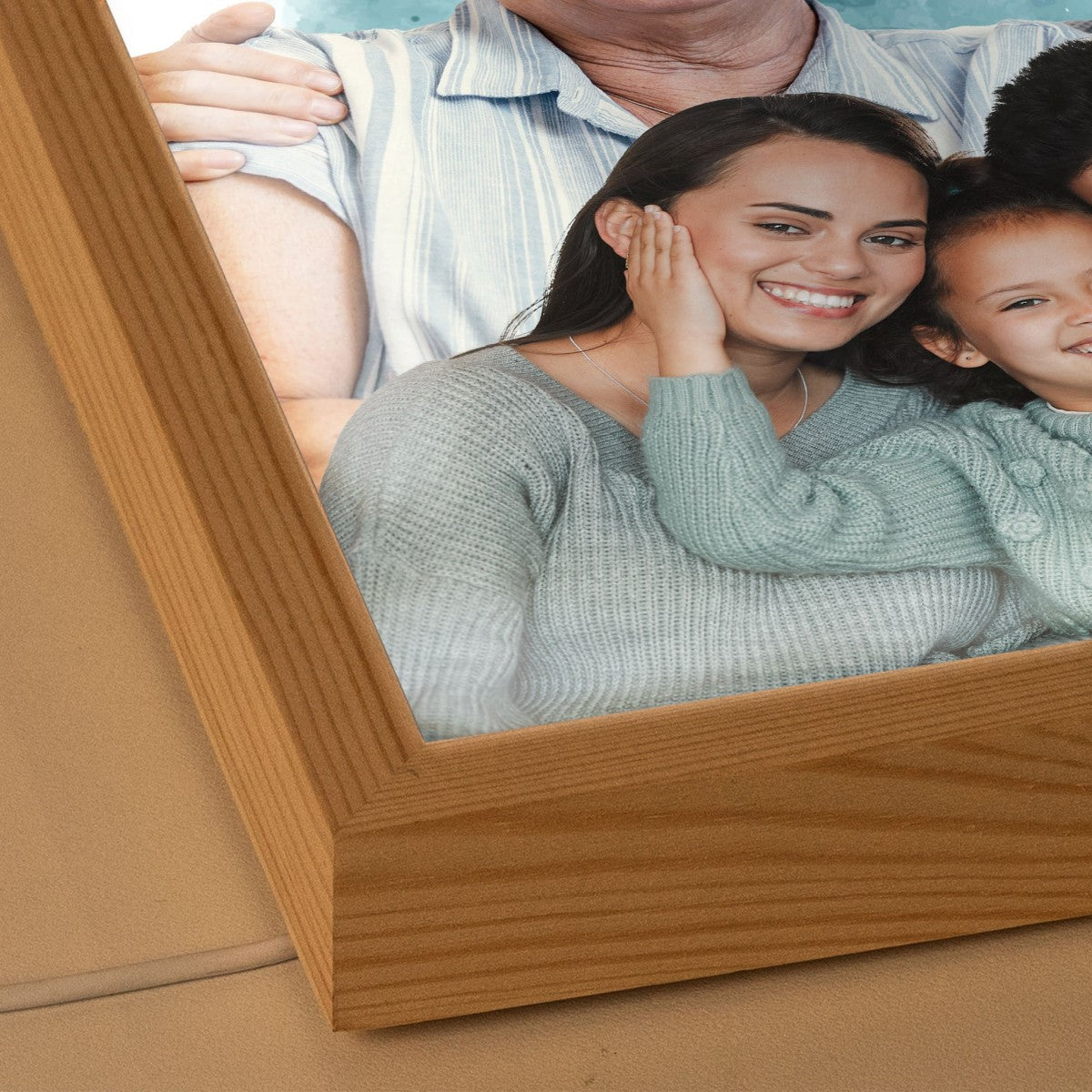 We're Always With You Personalized Light Up Photo Frame