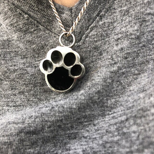 Dog Claw Memorial Necklace Urn Necklace