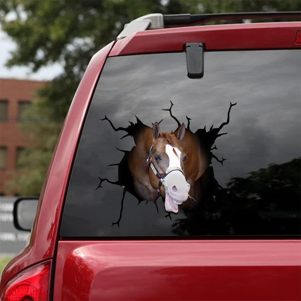 AMERICAN QUARTER HORSE CRACK STICKER CATTLE LOVER 3