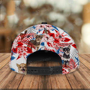 Chihuahua - American Flag Cap