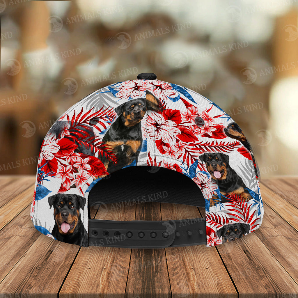 Rottweiler - American Flag Cap