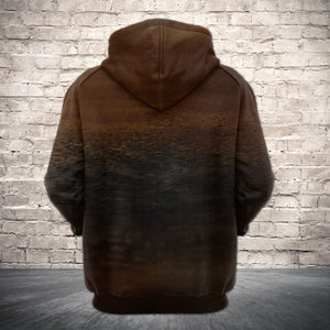Cute Labrador Retriever Reflection All Over Hoodie