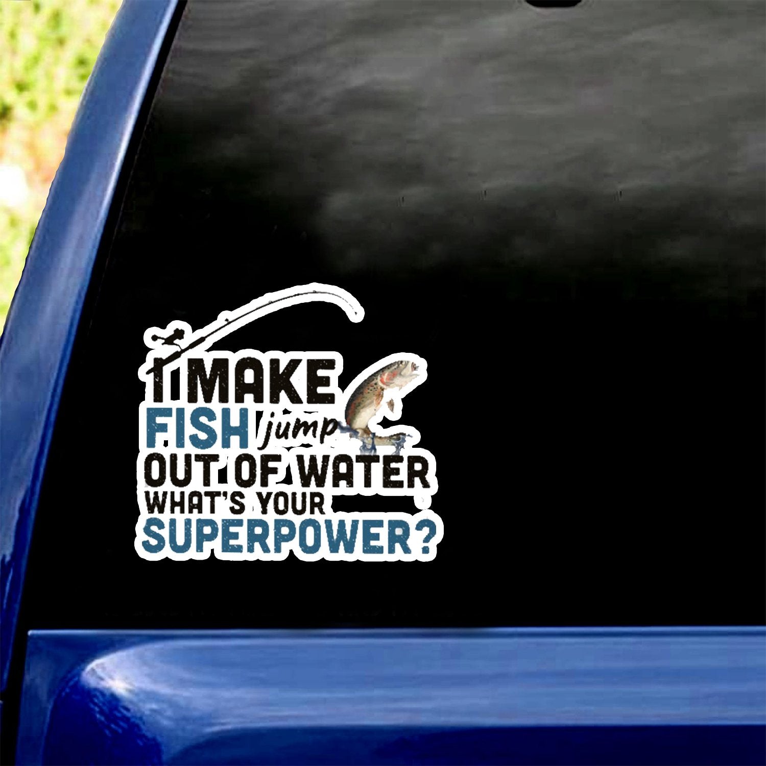 Funny Fishing Sticker 3