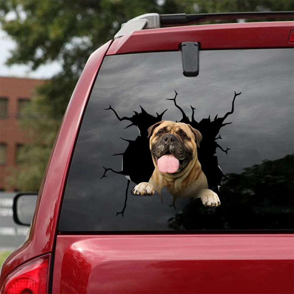 ES02 BullMastiff Car Stickers