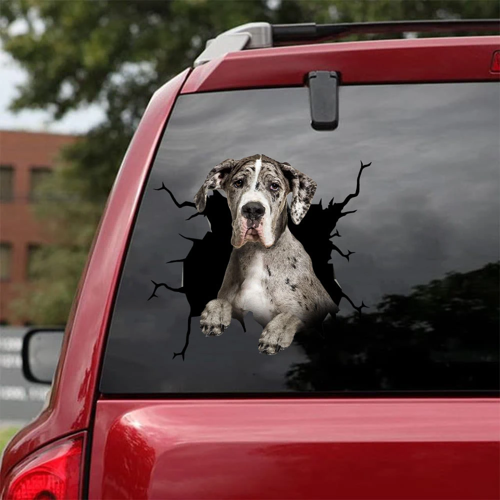 ES07 GreatDane Car Stickers