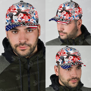 Schnoodle - American Flag Cap