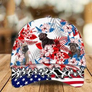 Bouvier des Flandres - American Flag Cap