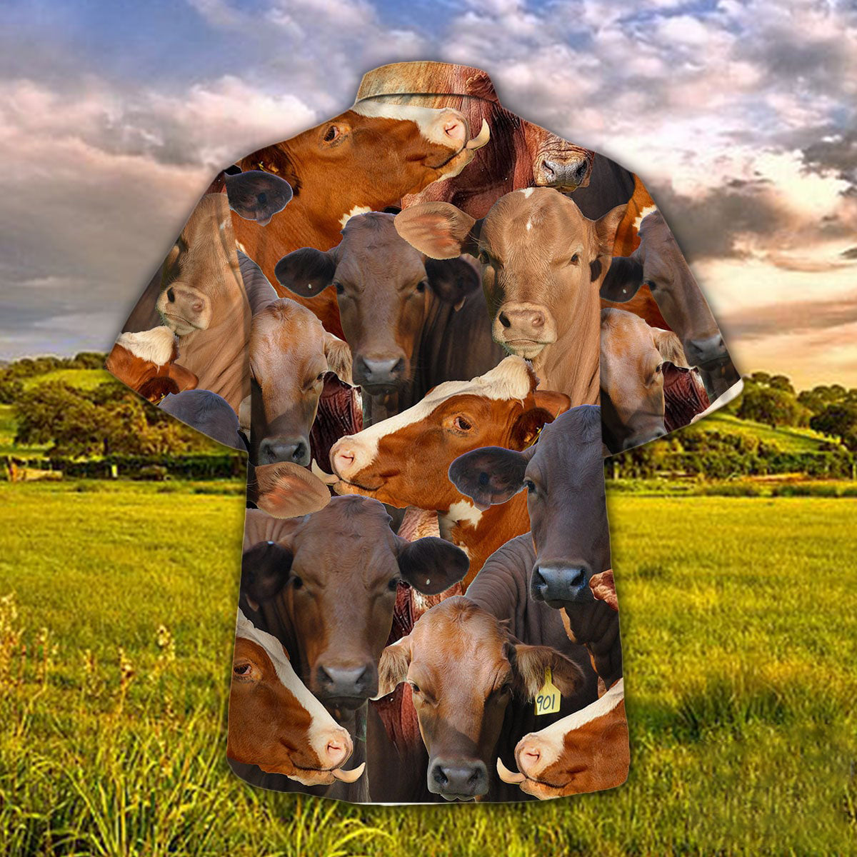 Beefmaster Herd Hawaiian Shirt