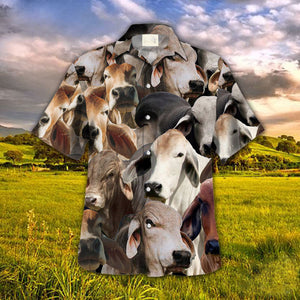 Brahman Herd Hawaiian Shirt