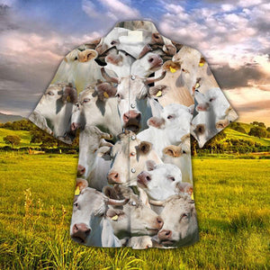 Charolais Herd Hawaiian Shirt