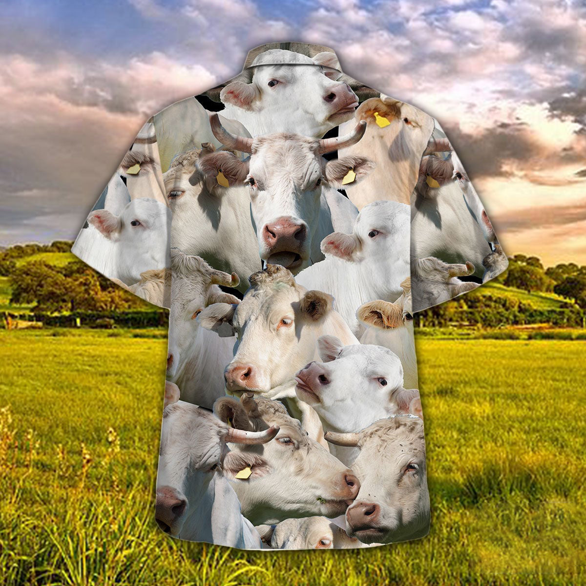 Charolais Herd Hawaiian Shirt